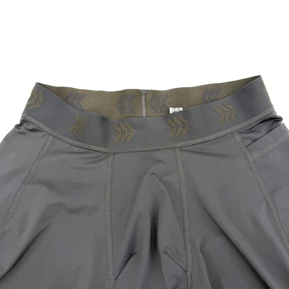 All In Motion Mens Compression Tights Charcoal Gray Athletic Leggings Medium - Picture 2 of 10